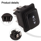 Waterproof Linear Actuator Switch with Momentary Polarity Reverse Function for