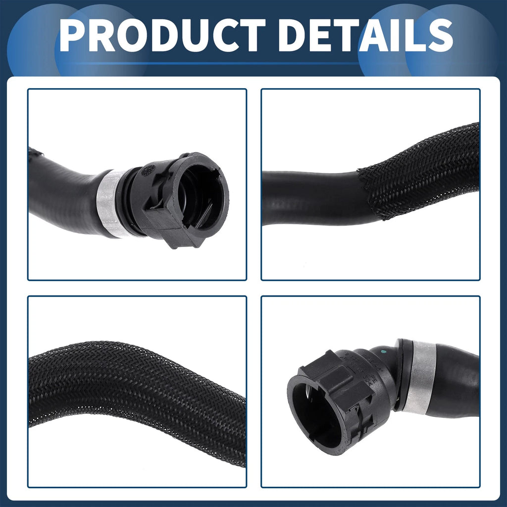 Radiator Hose for BMW X1 (2012–2015) & Z4 (2012–2016) No. 17127612446 Rubber