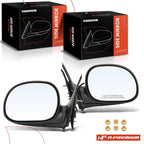 Pair Manual Folding Mirrors for Ford F-150 F-250 (1997–2002)