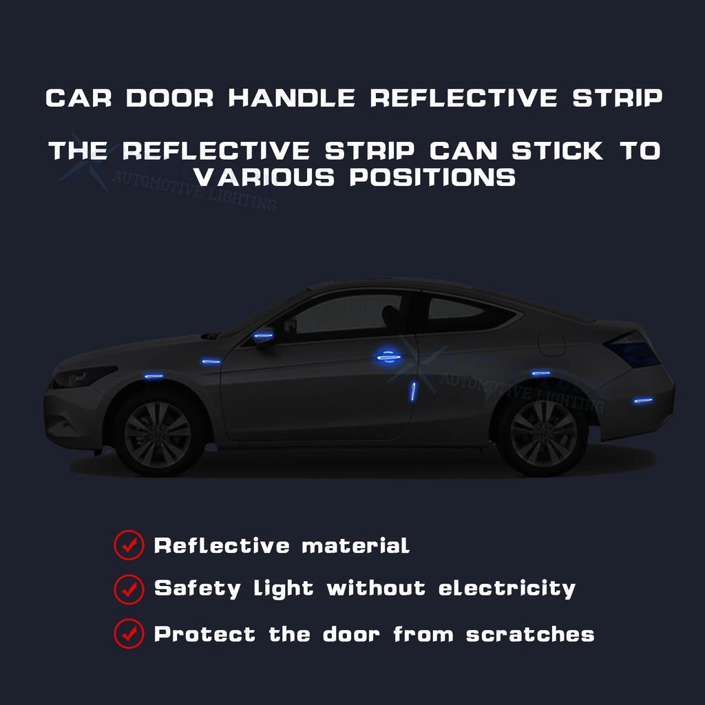 Blue Door Handle Bowl Sticker for Toyota Camry 8th (2018-2024)