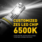 2X LED Headlight Bulbs for Ford F-150 F-250 (1992–2003)