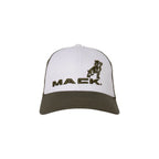 Mack Trucks Olive Green Lo-Pro Trucker Hat (Mesh Back, Logo)