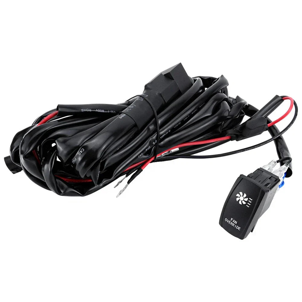 Cooling Fan Override Rocker Switch for UTV Can-Am Polaris RZR Ranger 800-900