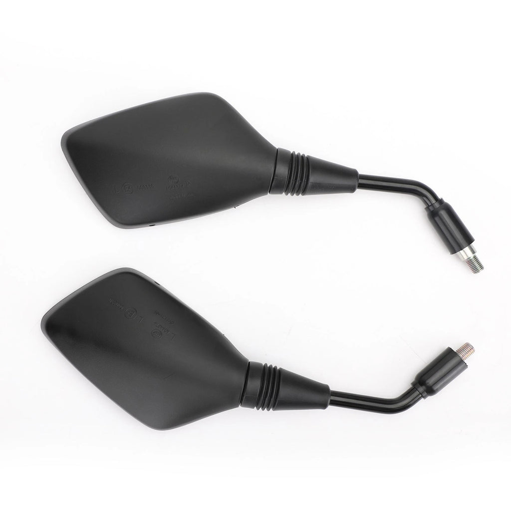 Black Rearview Side Mirrors for Suzuki GW250 Inazuma (2014–2017), DL250 V-Strom (2006–2018)