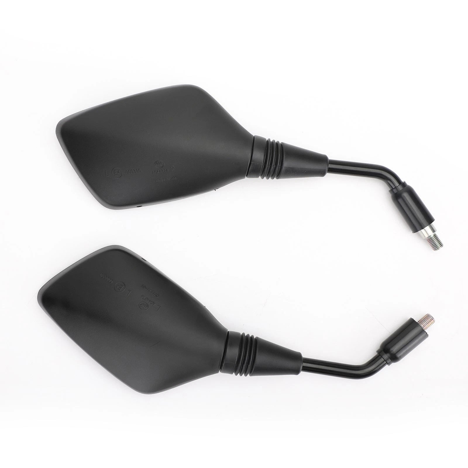 Black Rearview Side Mirrors for Suzuki GW250 Inazuma (2014–2017), DL250 V-Strom (2006–2018)