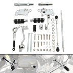 Chrome Forward Controls Kit for Harley Sportster 883 1200 (1991–2003)