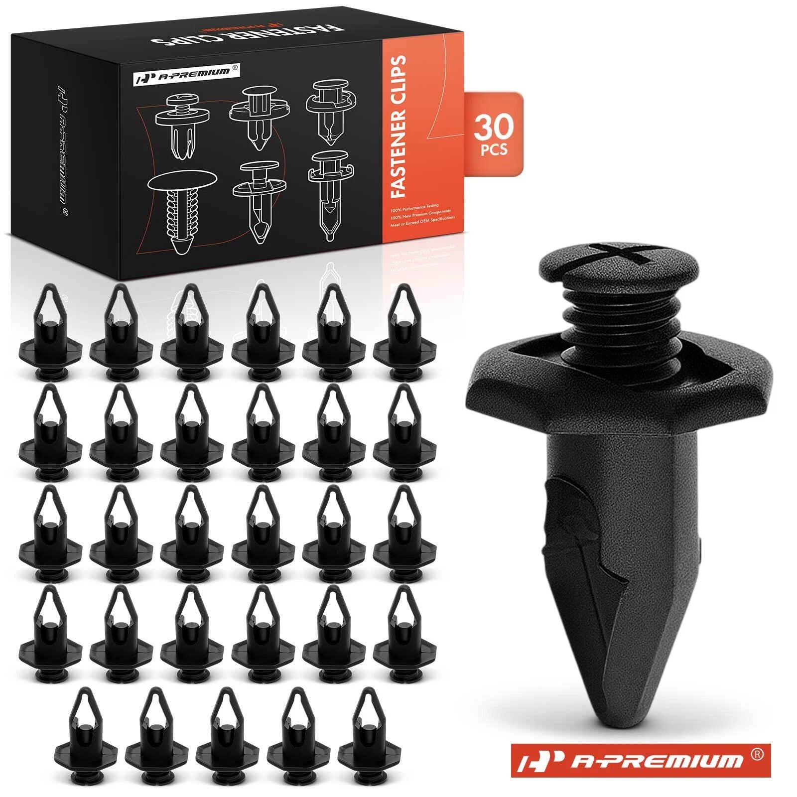 30x Bumper Fascia Retainer Fastener for Honda Accord 