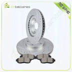 Front Brake Rotors and Ceramic Pads for Nissan Altima Infiniti I35 (2002–2006)