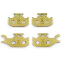 Set of 2 Front Brake Pads for Suzuki LTA 400 LTF 400 LTA 450 LT-A 450 (08-)