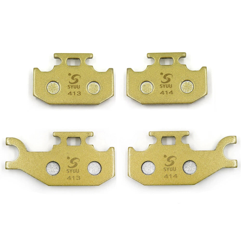 Set of 2 Front Brake Pads for Suzuki LTA 400 LTF 400 LTA 450 LT-A 450 (08-)