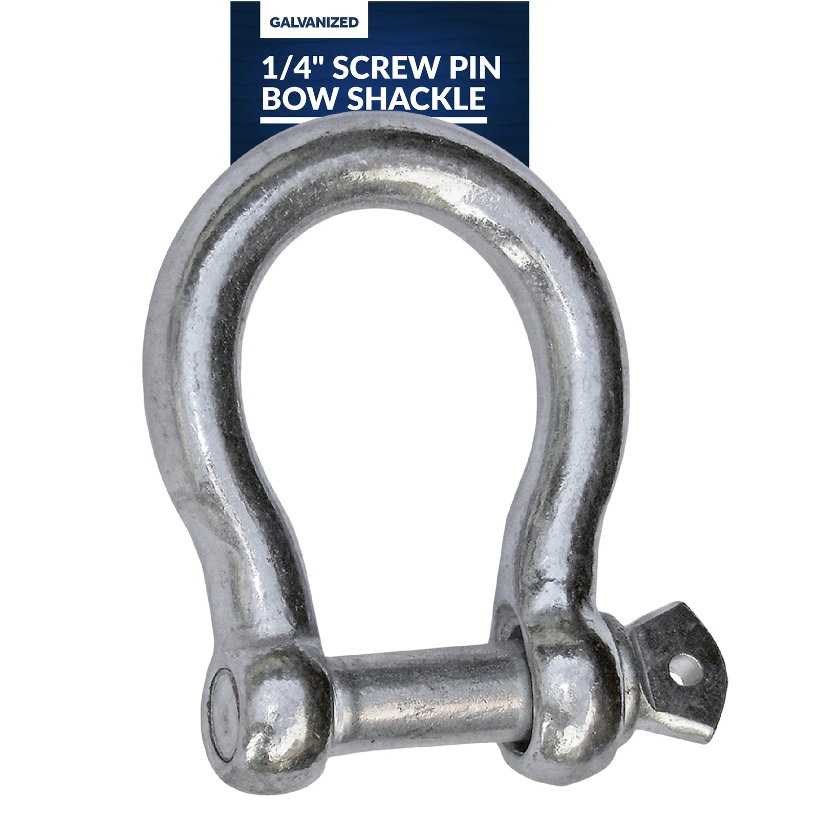 1/4 Screw Pin Bow Shackles for Boat Sailboat (FO432)