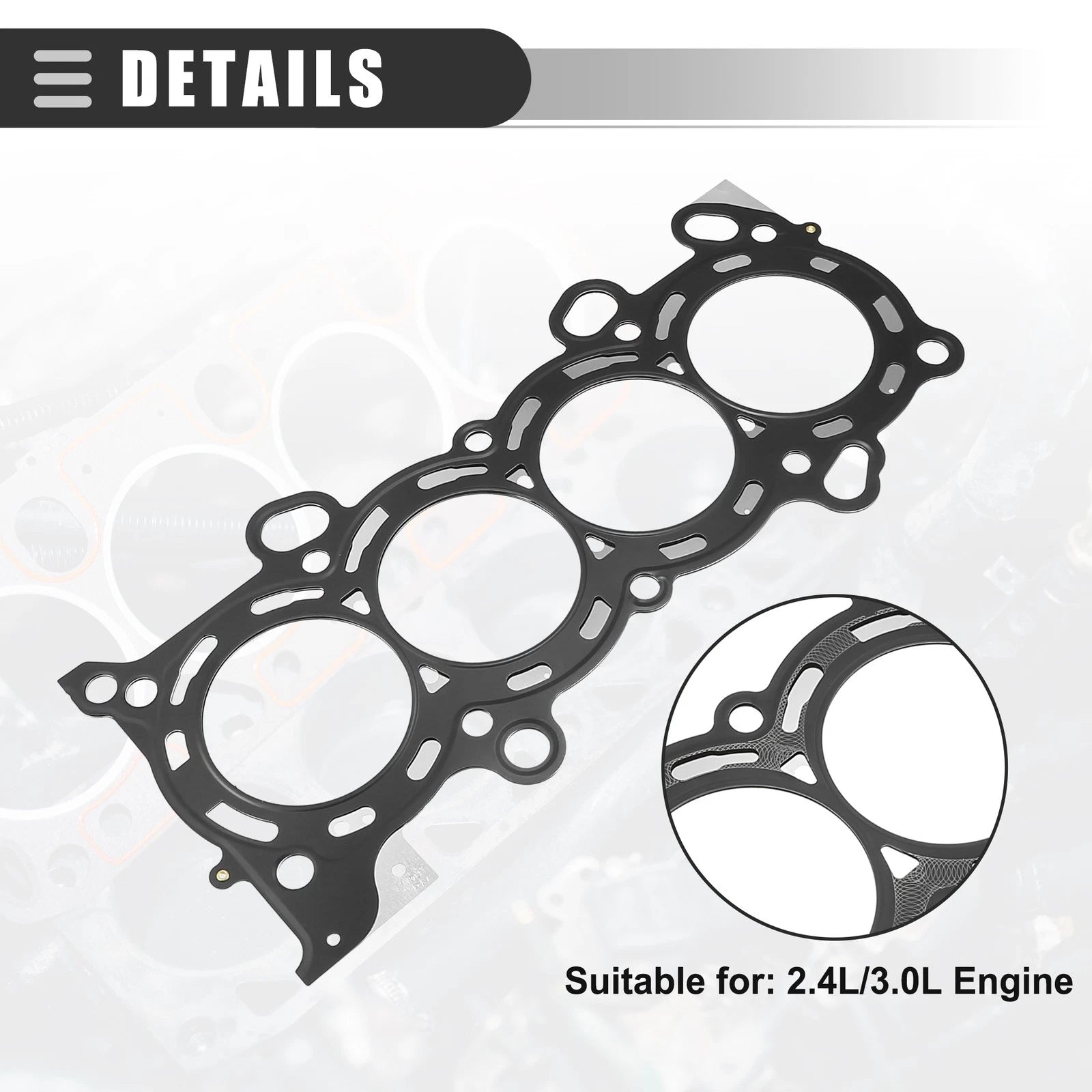 Cylinder Head Gasket for Honda Accord 2006-2007 No. 12251RBB004