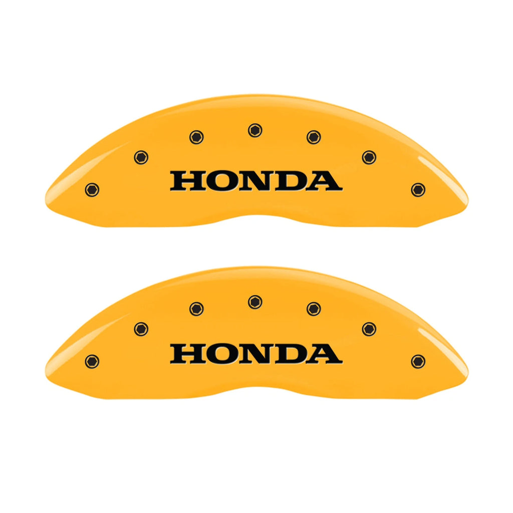 Caliper Covers Front Set Replacement for 2012-2014 Honda Ridgeline (MGP)