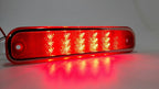 Red LED Side Marker Lights Pair for 1973-1980 Chevrolet GMC Truck Rear Fender