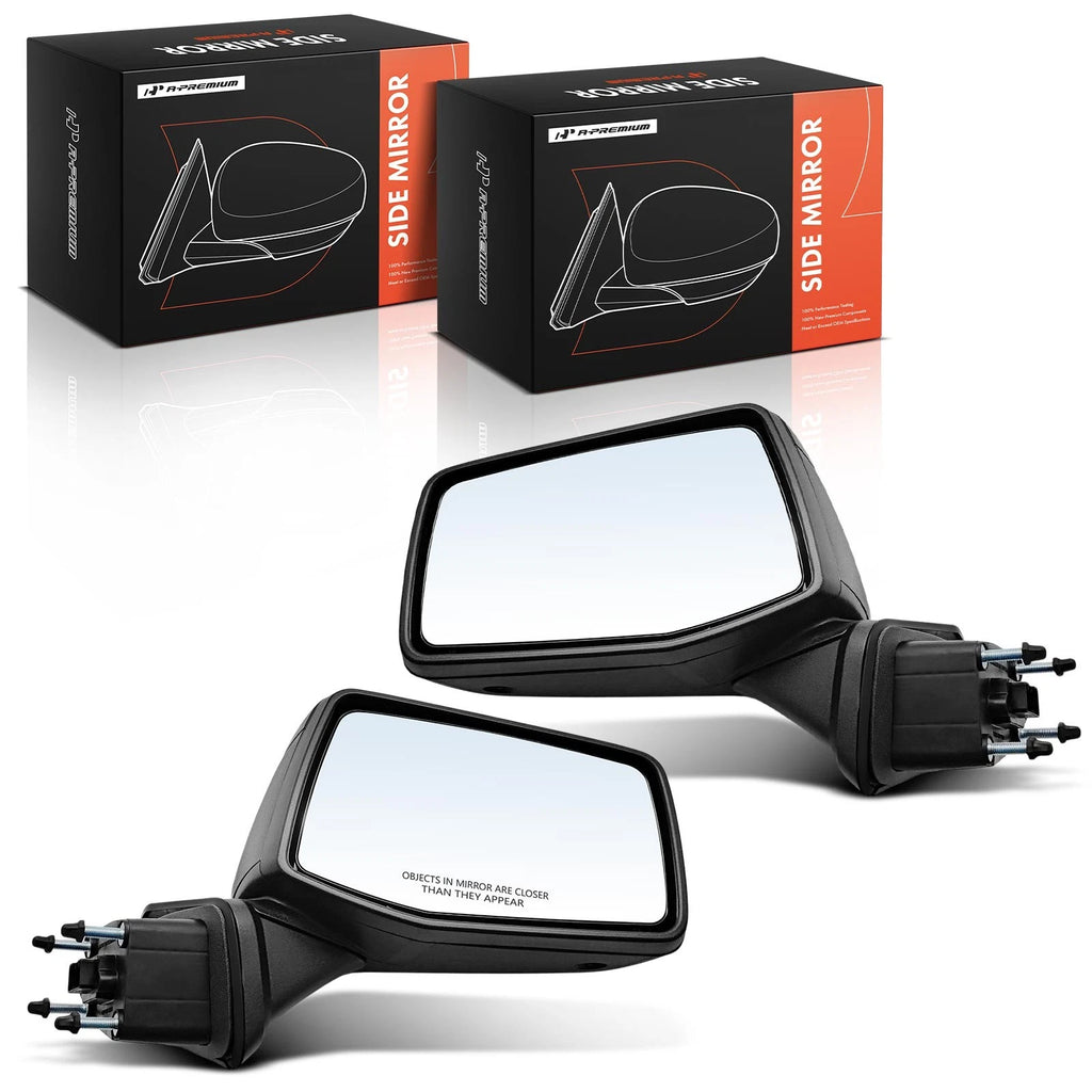 Power Mirror Pair Manual Fold Heated for Chevy Silverado 1500 (2019–2025)