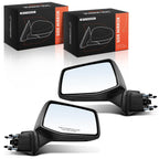 Power Mirror Pair Manual Fold Heated for Chevy Silverado 1500 (2019–2025)
