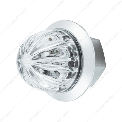 (10) Mini Amber LED Clearance Lights Dual Function for 1 1/8 Inch (—)