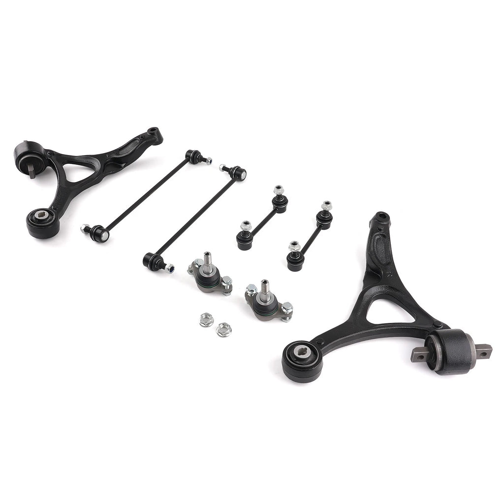 8x Lower Control Arm Ball Joint Sway Bar Link for Volvo XC90 (2003–2014)