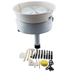 Stainless Steel 250W Plug Pottery Wheel for Ceramic Shaping Tool (—)