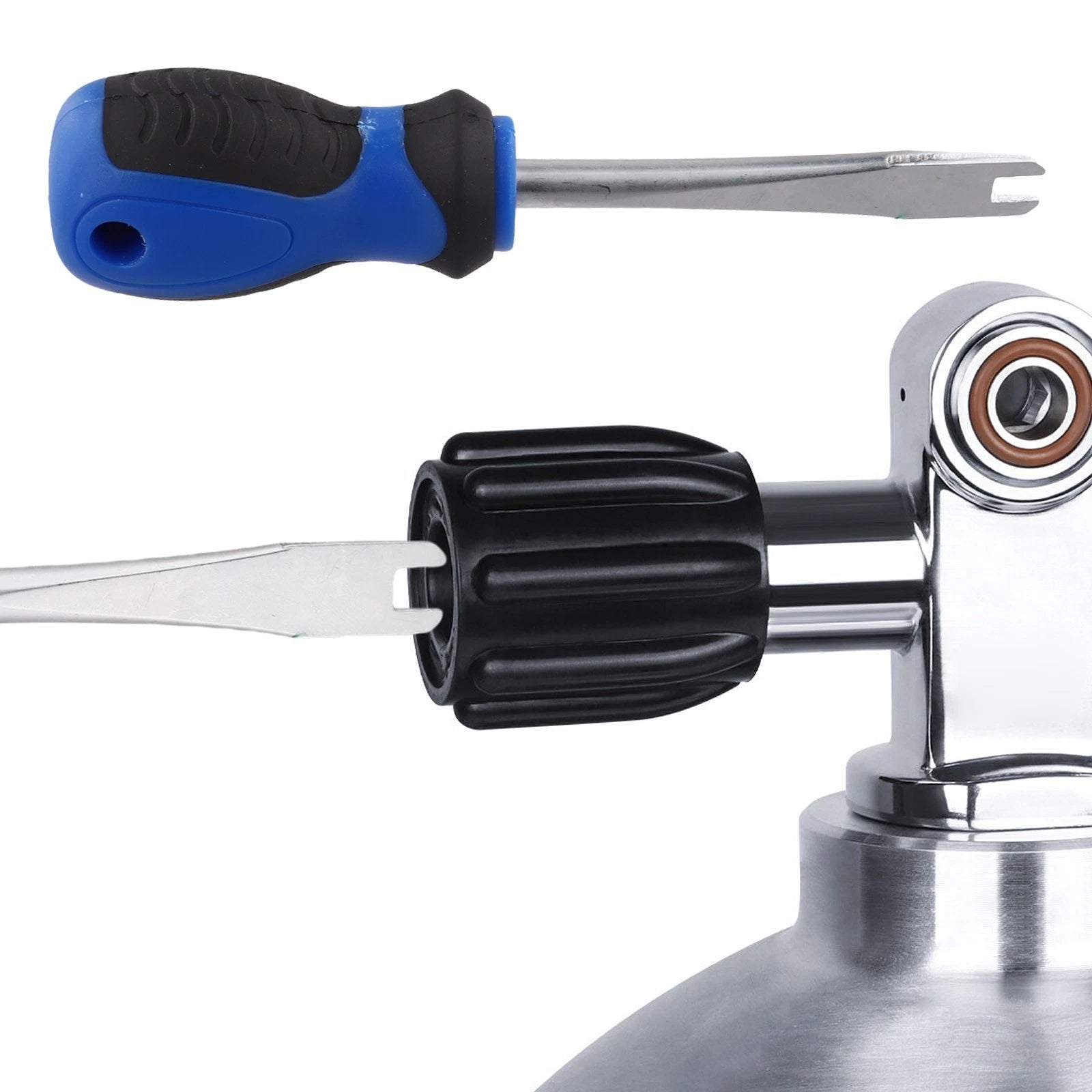 Ergonomic Handheld Tool for Scubas Diving Cylinder Tank Valves