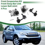 4pcs Front Suspension Kit for Honda Civic (2006–2011) - Sway Bar Link, Lower Ball Joint