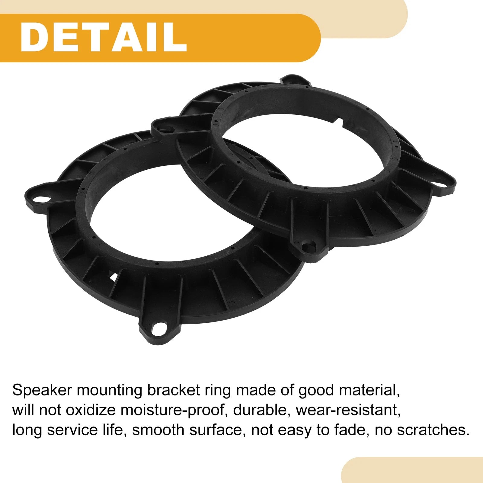 2X Speaker Spacer Ring 6x9" to 6.5" Adaptor for Toyota Camry 