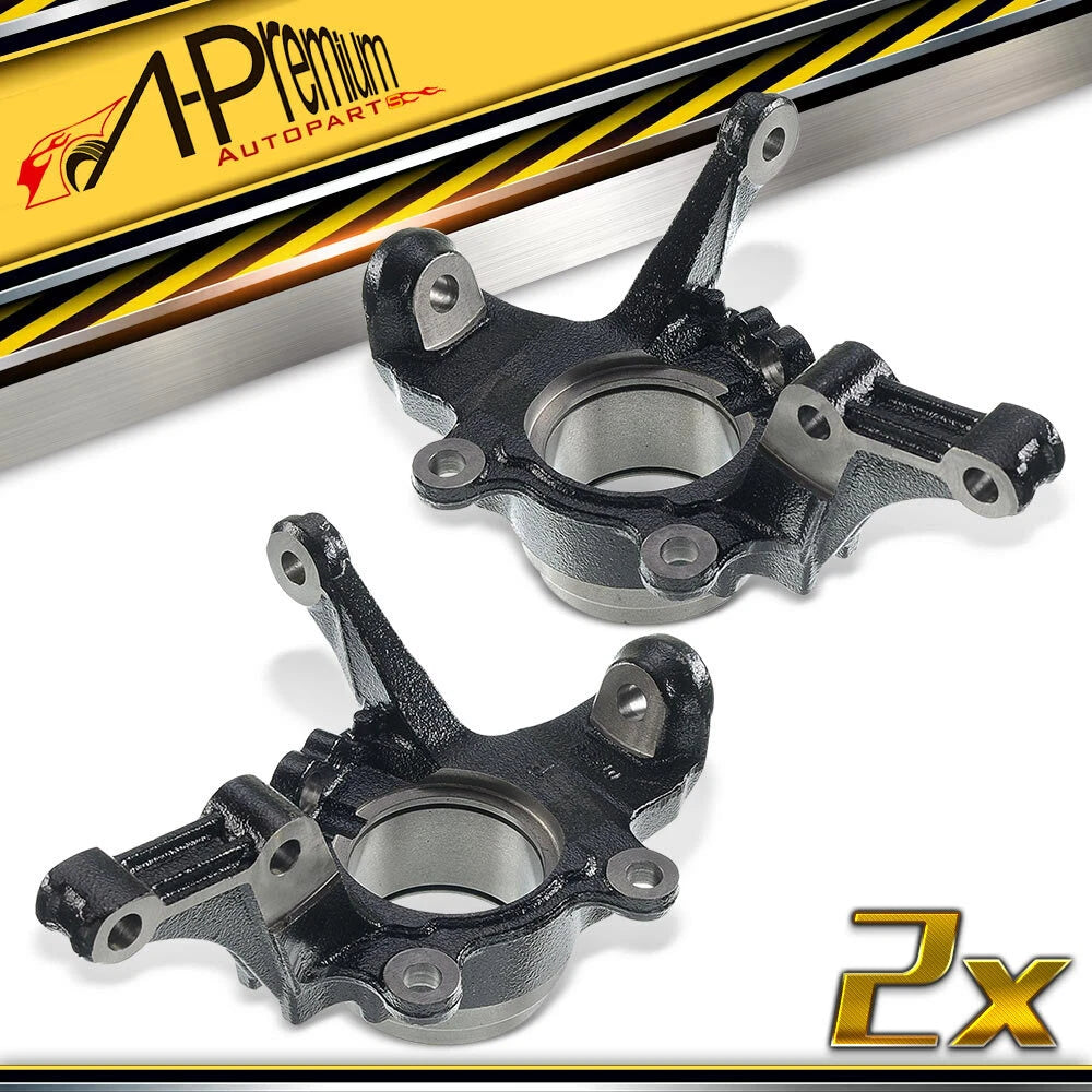 Pair Front Steering Knuckle for Nissan Altima Maxima (2002–2008)