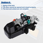 Front Left Door Lock Actuator Motor for Dodge Ram 1500 (2003–2008) No. 55276585AB