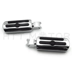 Chrome Rubber Custom Footpegs for Honda Fury VT1300 Shadow Aero Phantom Spirit (2009–2019)