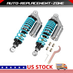 Pair of 12.5" 320mm Universal Rear Air Shock Absorbers for Motorcycle ATV