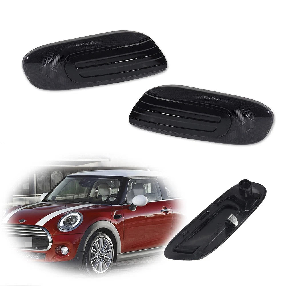 Smoked Lens Side Marker Lights for Mini Cooper F55 F56 F57