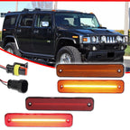 LED Bumper Side Marker Lights for Hummer H2 (2003–2009)
