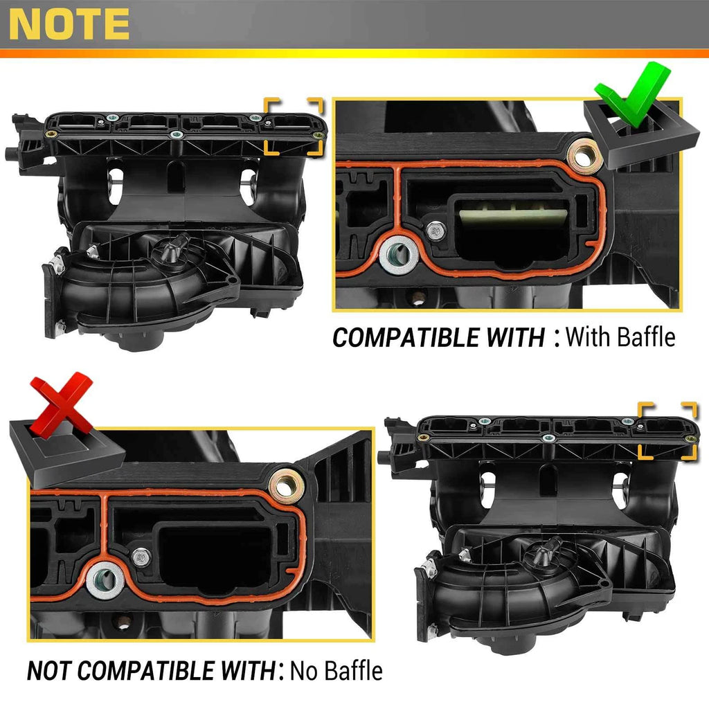 Intake Manifold with Baffle for Jeep Compass (2007-2017)