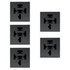 5pcs Relay Connector Socket for Universal 4-pin & 5-pin Relay Fuse Box