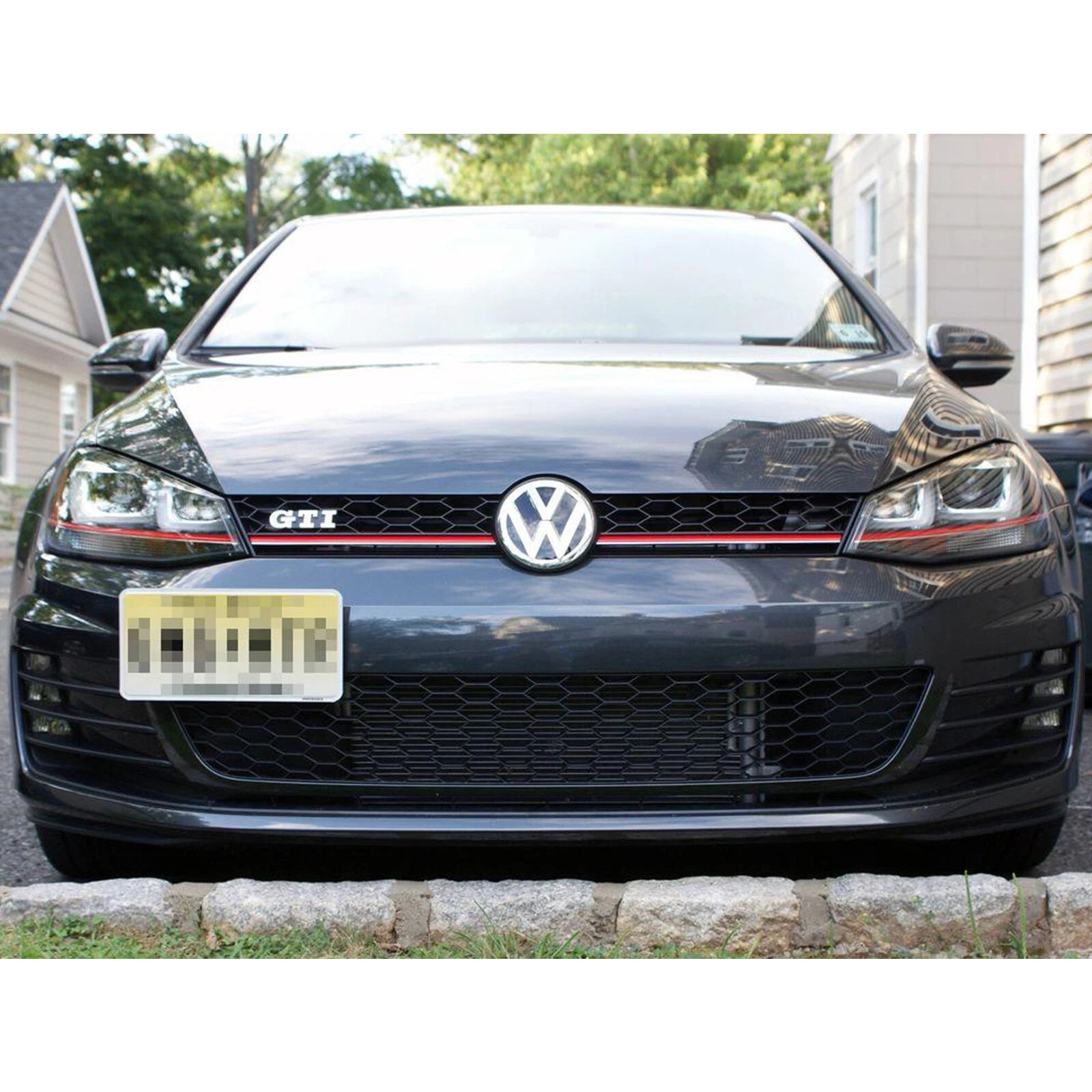 Tow Hook License Plate Mounting Bracket for Volkswagen Jetta Golf (2010-2014)
