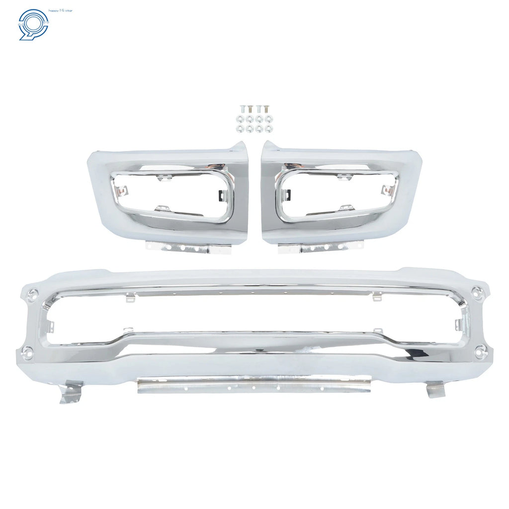 Chrome Front Bumper for Ford F-250 F-350 (2023–2025)