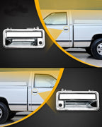 Chrome Exterior Door Handle Set with Lock Cylinders for Chevy GMC C/K 1500 (1988–2001)