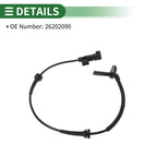 ABS Wheel Speed Sensor No.26202090 for Buick Cavalier (1995–2005) Rear Right