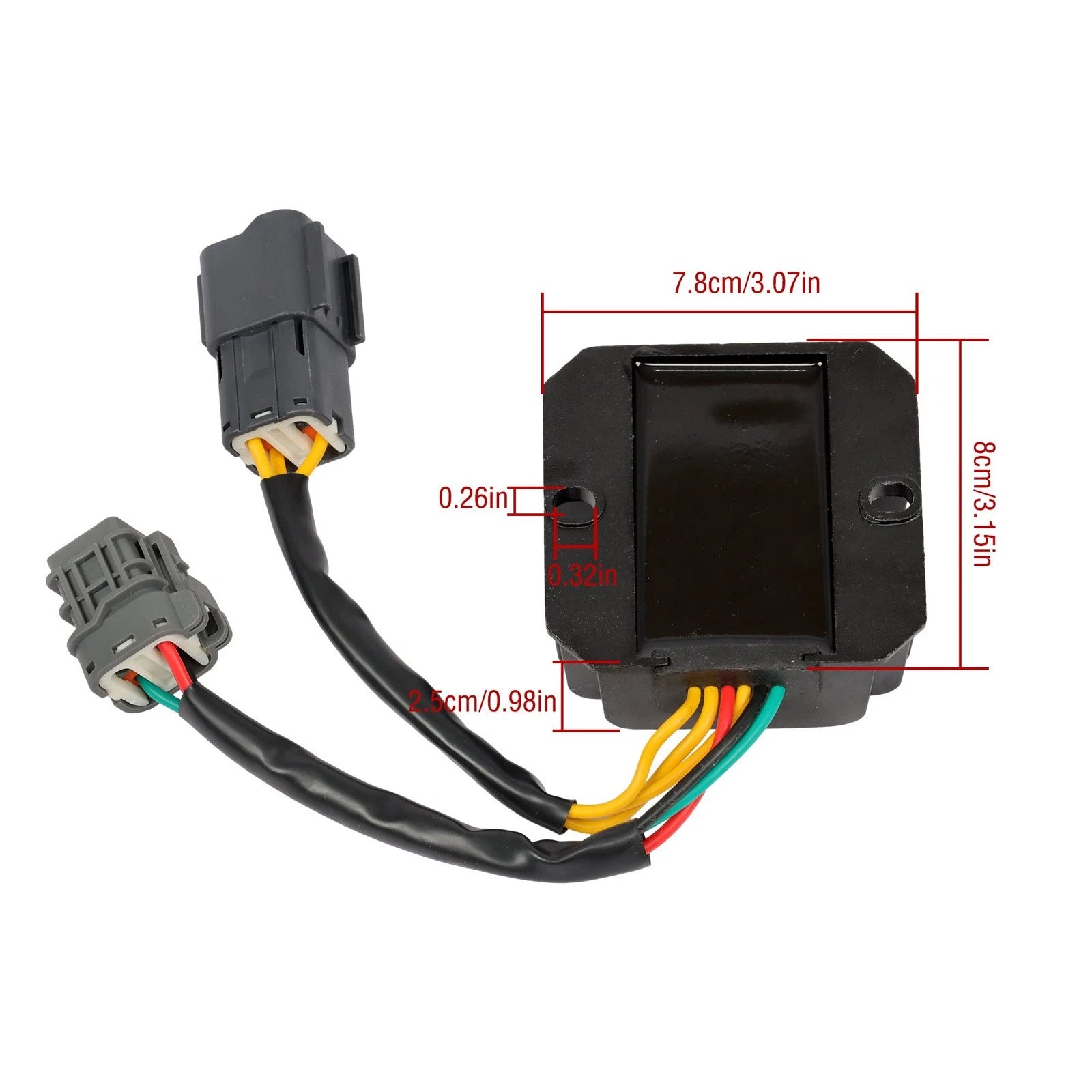 Voltage Regulator Rectifier for Kymco Mongoose 250 300 (2003–2008) S31600RCA000
