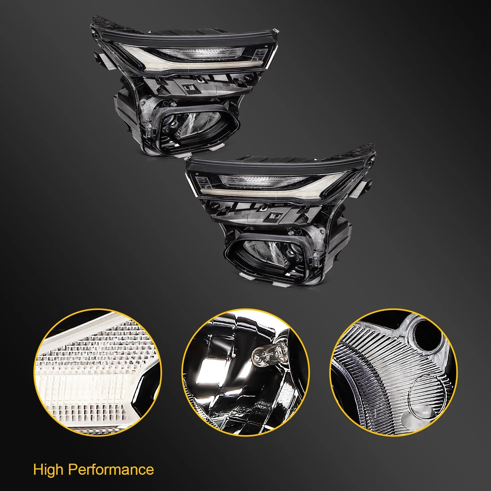 Headlamp Pair for Chevy Trailblazer (2021–2023)