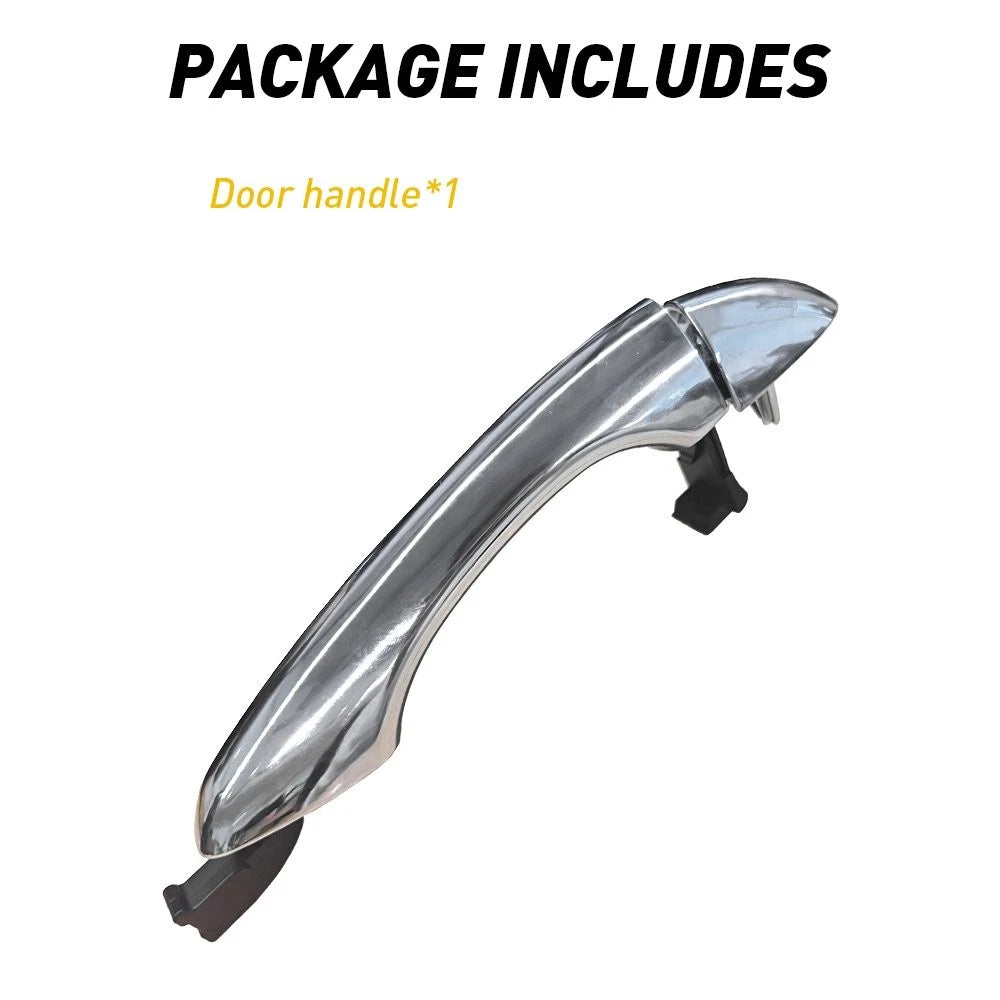 Chrome Rear Left Driver Side Exterior Door Handle for Kia Sorento (2016–2020)