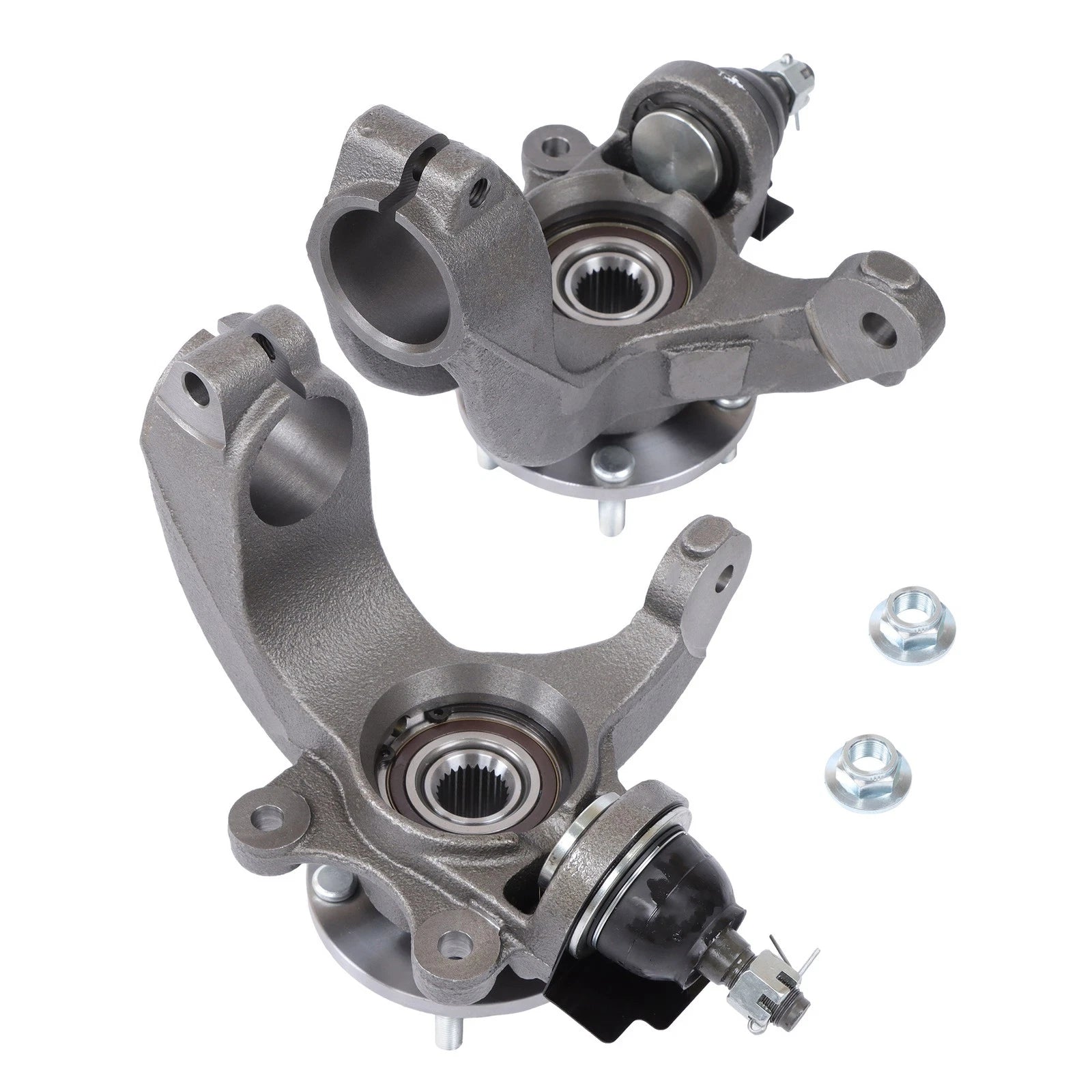 2X Front Steering Knuckle Wheel Hub Bearings for Ford Transit Connect (2010-2013)