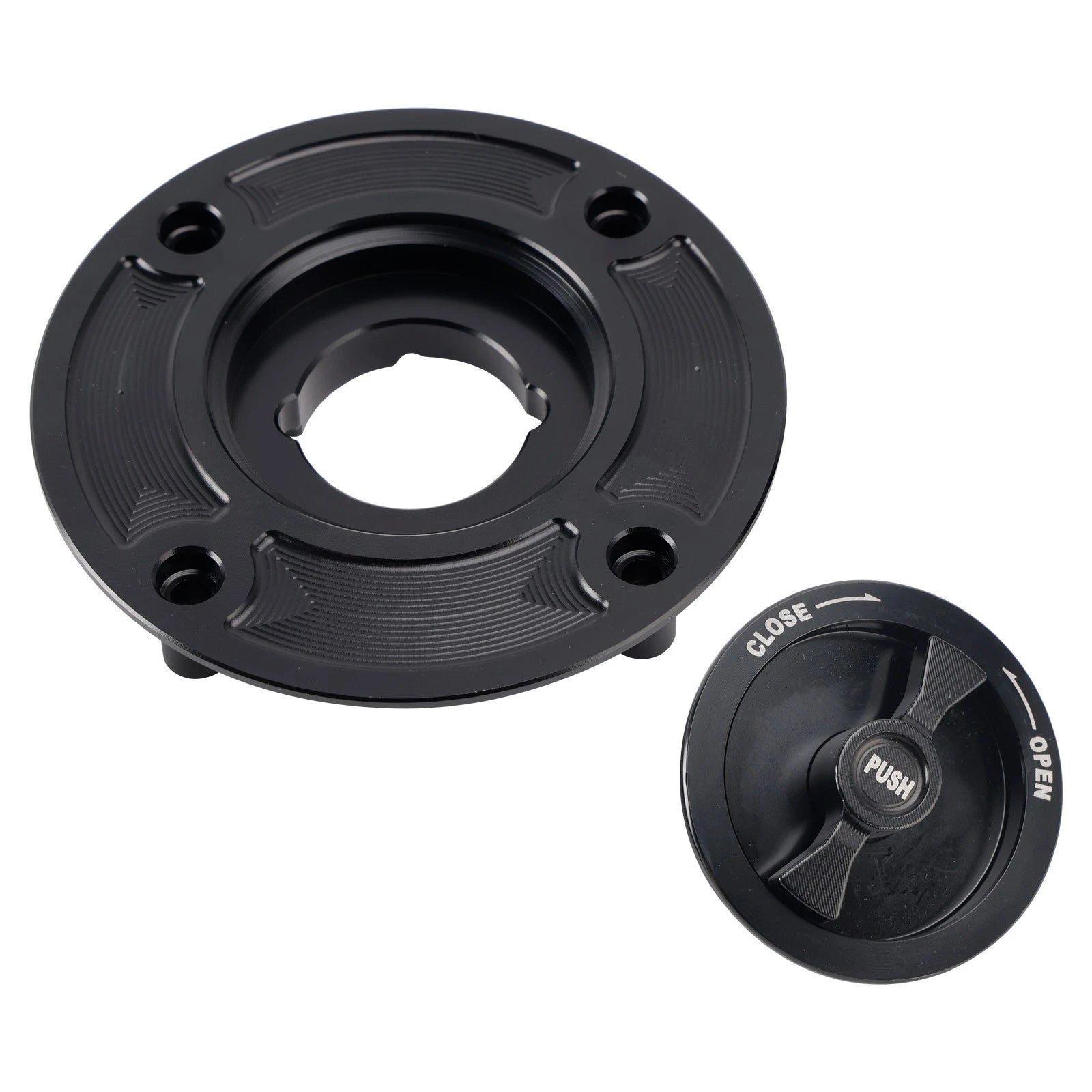 Quick-Turn Gas Fuel Cap for Suzuki GSX1300R Hayabusa (1999–2007) TL1000R/S (1997–2003)