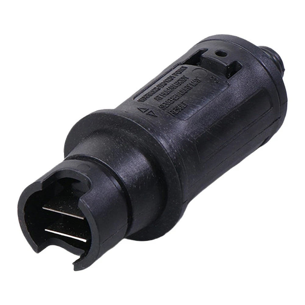 Turbo Rotating Pressure Nozzle for Home (1/4in Quick Connect, Adjustable Angle)