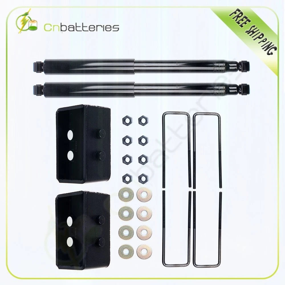 2" Rear Leveling Lift Kit & Shocks for Ford F-150 (2009–2012)