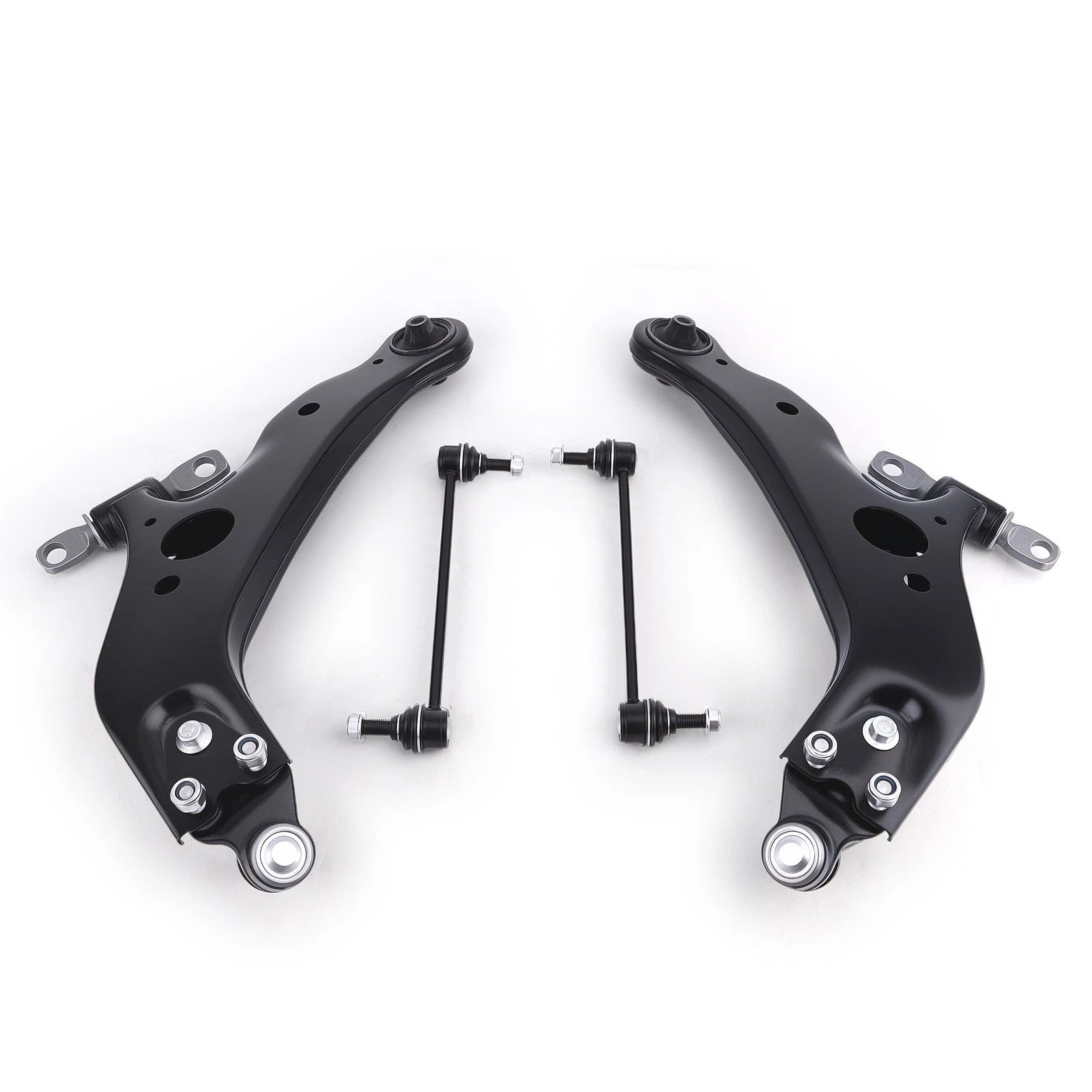 2X Front Lower Control Arms + 2X Sway Bar End Links for Toyota Sienna (2004–2010)