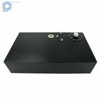 17 Gallon Fuel Cell Gas Tank for Street Rod (Aluminum, Black)