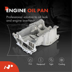 Upper Engine Oil Pan for Toyota Yaris Scion xA xB (2004–2019)
