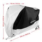 Large Waterproof Motorcycle Cover for Universal Fit (Heavy Duty)