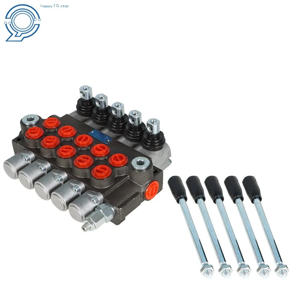 5 Spool Hydraulic Control Valve for Various Models (13 GPM, 3600 PSI)